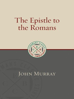 cover image of The Epistle to the Romans
